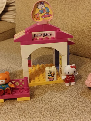 Hello Kitty σετ πλυντήριο αυτοκινήτων μεταχειρισμένα τουβλάκια