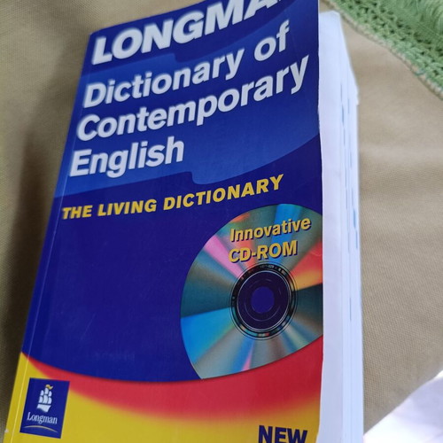 Longman Dictionary of Contemporary English like new with CD-ROM