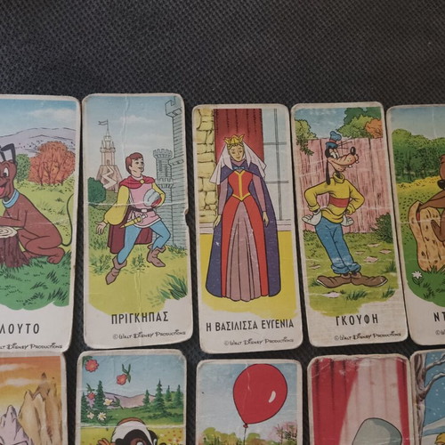 Melo Disney collectible cards pack of 10 used