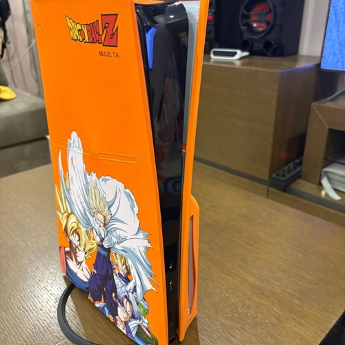 Κάλυμμα κονσόλας PlayStation 5 disc edition καινούργιο με σχέδιο Dragonball