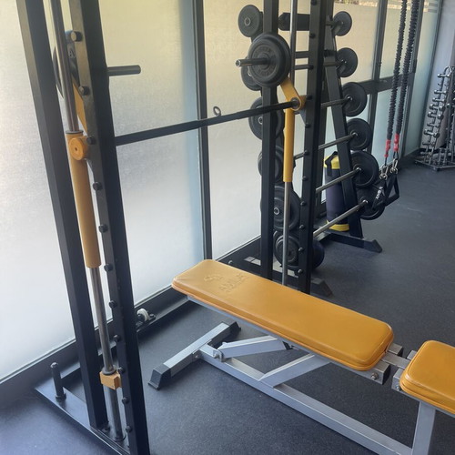 Gym Multi-Station with Adjustable Bench used