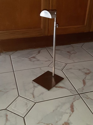 Single adjustable bag stand, inox