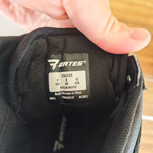 Bates boots 42 waterproof