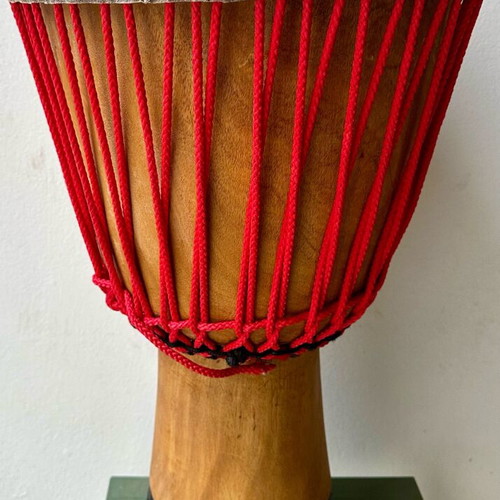 Djembe African drum new, lightweight solid wood, professional