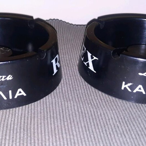 Rex ashtrays used, promotional, 1970s
