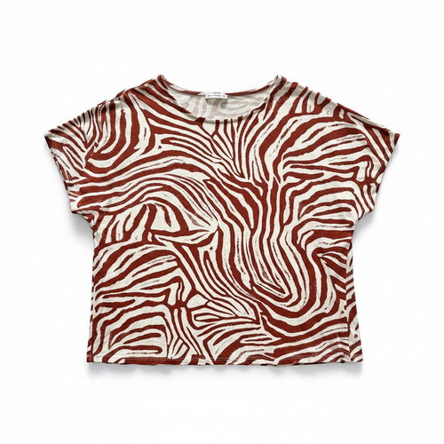 Encuentro Abstract Print T-Shirt, size M/L