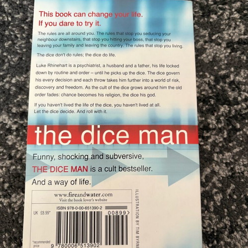 Book The Dice Man like new, English