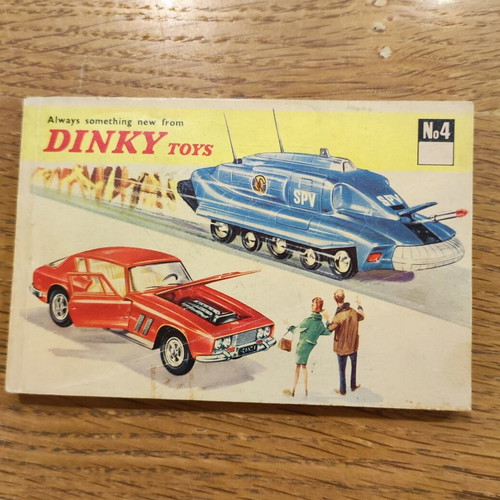Dinky Toys 1968 Catalog used, 160 pages with cars and planes