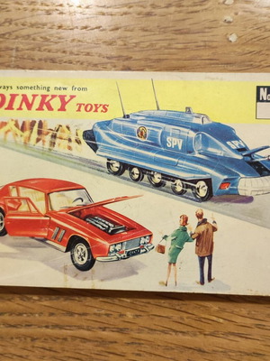 Κατάλογος Dinky Toys 1968 μεταχειρισμένος, 160 σελίδες