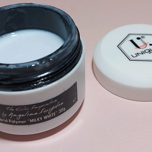 Acrygel Milky White 30ml used by Angelina Iosifidou