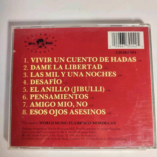 Juan Peña Lebrijano Orquesta Andalusi de Tanger Encuentros CD like new