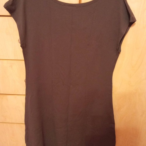 Handmade gray dress like new with donkey design M/L