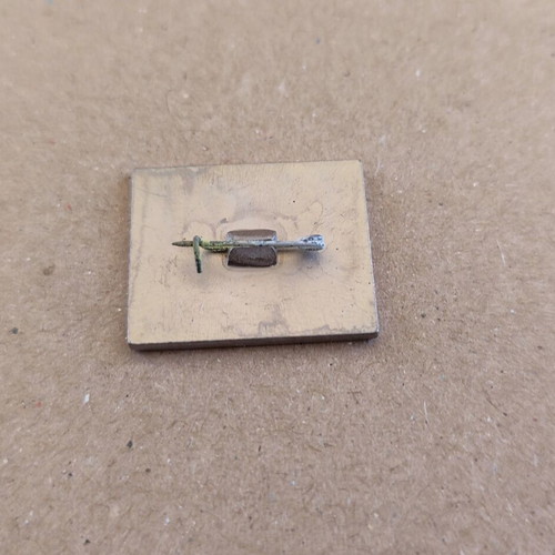 Vintage Cuba enamel pin used from 1980s
