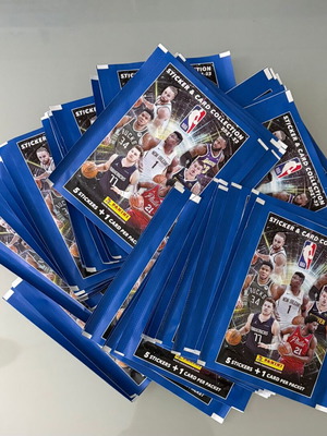 Panini NBA 2021-22 φακελάκια καινούργια, 30 τεμάχια