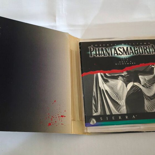 Phantasmagoria παιχνίδι PC μεταχειρισμένο, περιπέτεια, Sierra big box