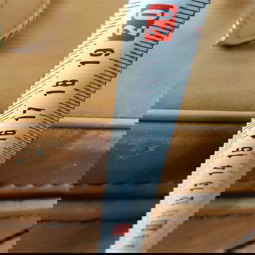 Βαλίτσα δερμάτινη εποχής μεταχειρισμένη 65Χ43Χ17