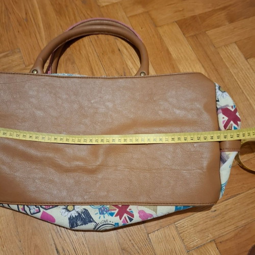 Large multicolor handbag like new