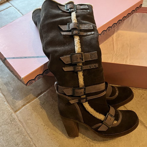 Fornarina leather boots like new, brown, size 37