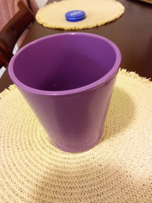 Flowerpot, height 16 cm