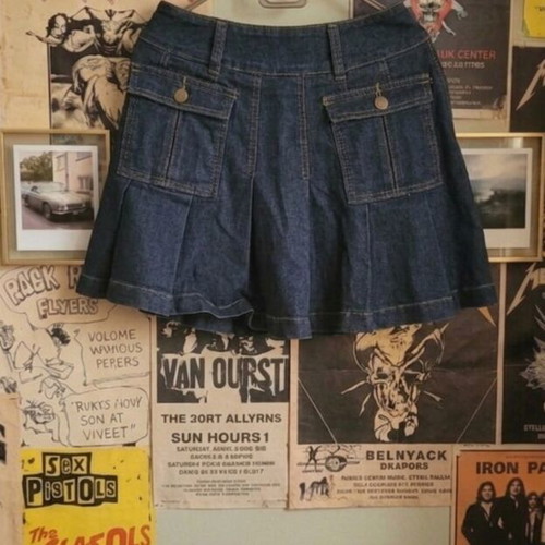 Denim skirt new, blue