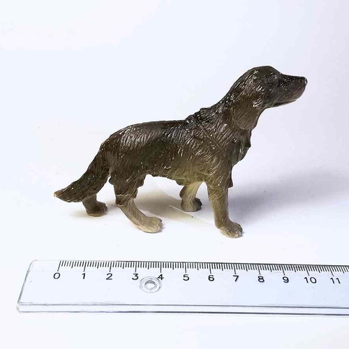Dog plastic toy figure used