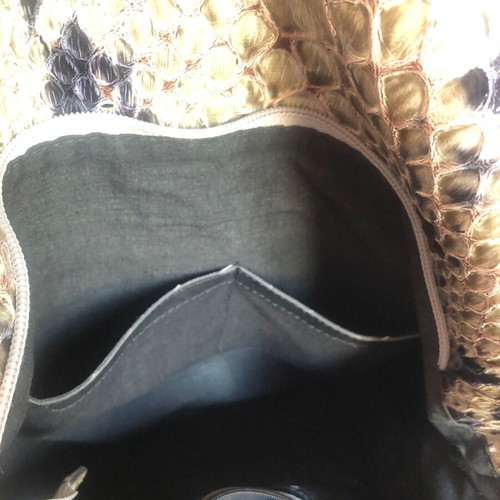Bagatt shoulder bag used, grey-beige