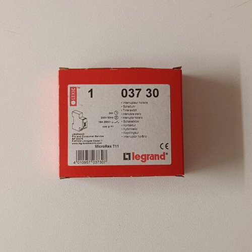Legrand MicroRex T11 rail timer new