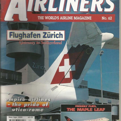 Airliners Illustrated Magazine No 62 like new, English