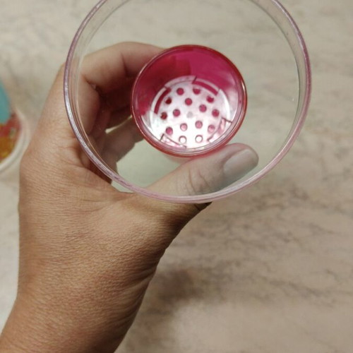 Escada collectible cocktail shaker glass, unused