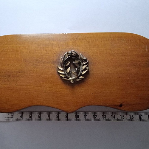 Wooden glasses case like new