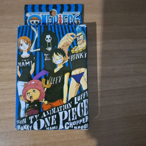 One Piece Playing Cards and One Piece Deck like new, sealed