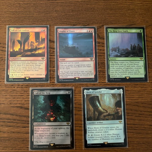 LOTR MTG Foil Rares Bundle new - 7,00 - Vendora.cy LOTR MTG Foil Rares Bundle new - 7,00 - Vendora.cy