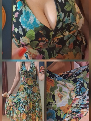 Rinascimento Floral Dress like new, size M/S_M, colorful