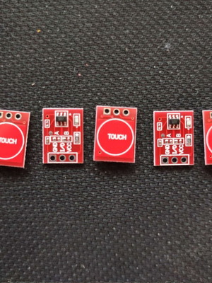 TTP223 Touch Key Switch Module πακέτο 5, αχρησιμοποίητα