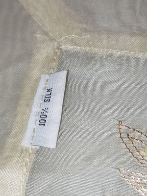 Silk embroidery new