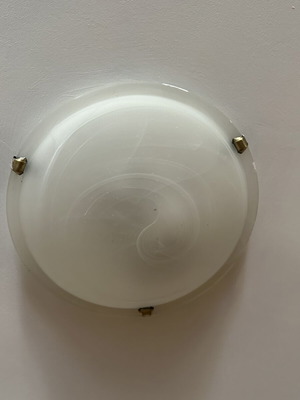 Classic Glass Ceiling Light used