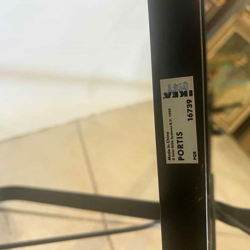 IKEA Portis metal coat stand used 190x45 cm