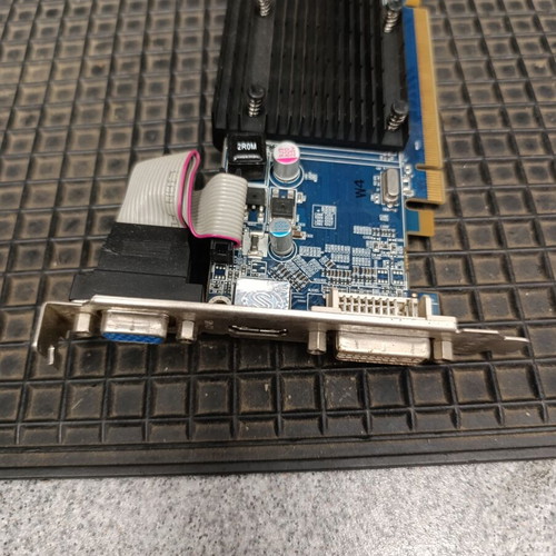 Sapphire Radeon HD 3450 graphics card 512MB DDR2 used, Vga-Hdmi-Dvi