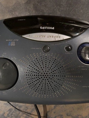Philips Επιτραπέζιο Ψηφιακό Ρολόι Σαν Καινούργιο με Ξυπνητήρι και Ραδιόφωνο