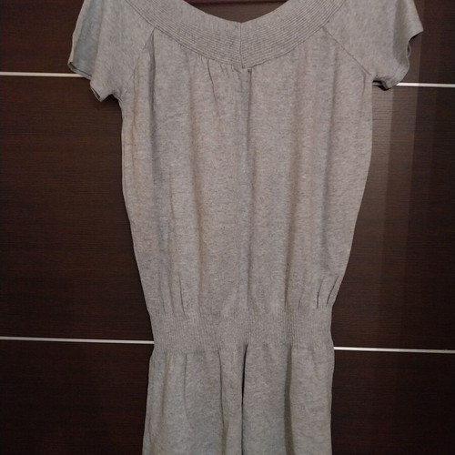 Naf Naf women's blouse used, grey, knitted garment