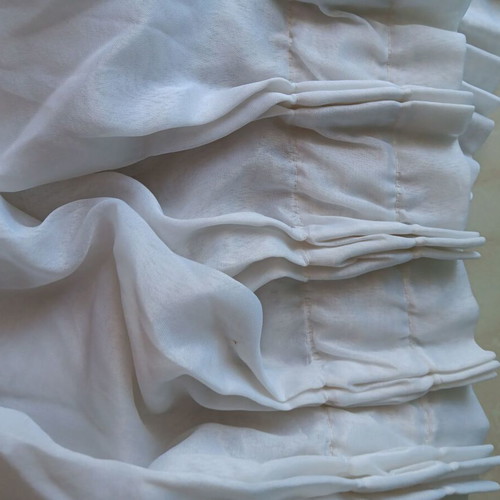 Curtain, sewn, 6.75 m length, 2.25 m height
