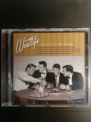 Westlife Allow Us To Be Frank CD