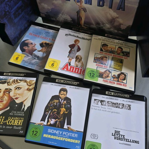 Columbia Classics Vol 3 Blu-Ray like new with Greek subtitles