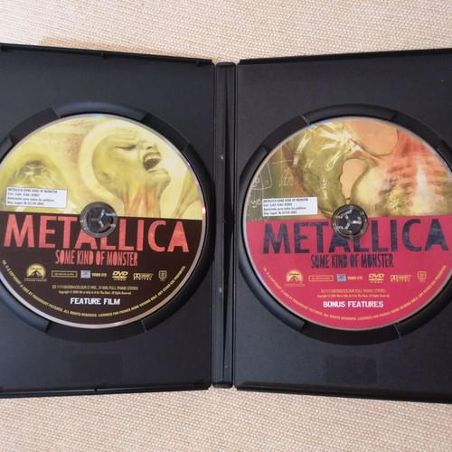 Metallica Some Kind of Monster double DVD set like new, metal documentary