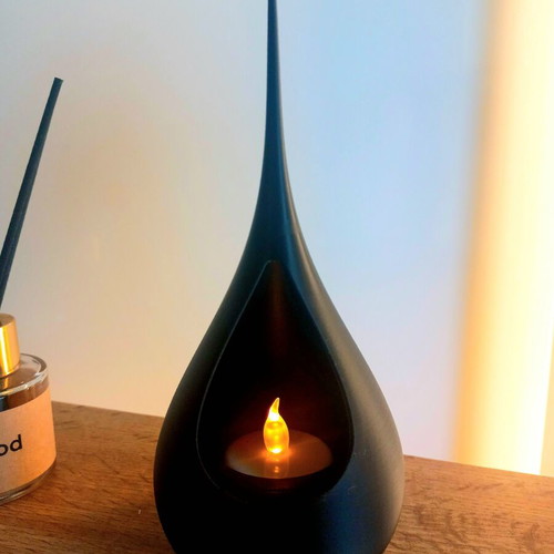 Teardrop Candle Holder, modern minimal design