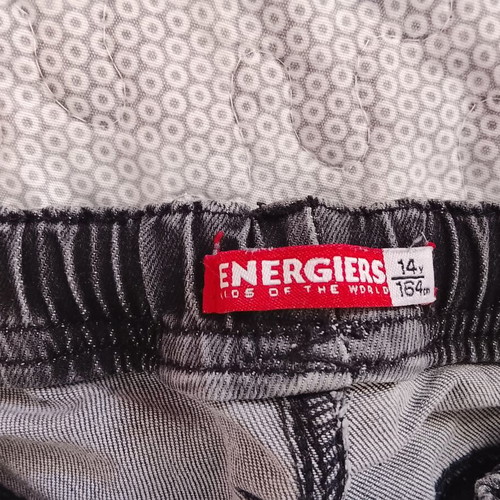 Energiers Boys' Shorts Size 14 Used Black with Rips