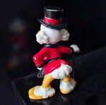 Scrooge McDuck Disney Bullyland figure like new, vintage 1980