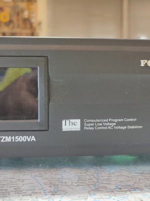 Foulda PC-TZM1500VA voltage stabilizer like new