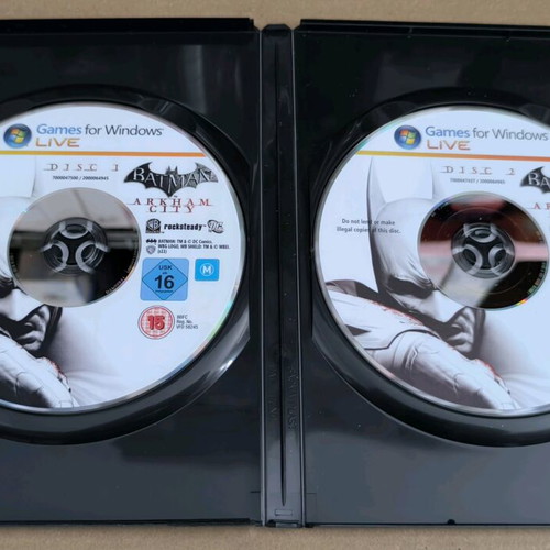 Batman Arkham City PC DVD-ROM like new