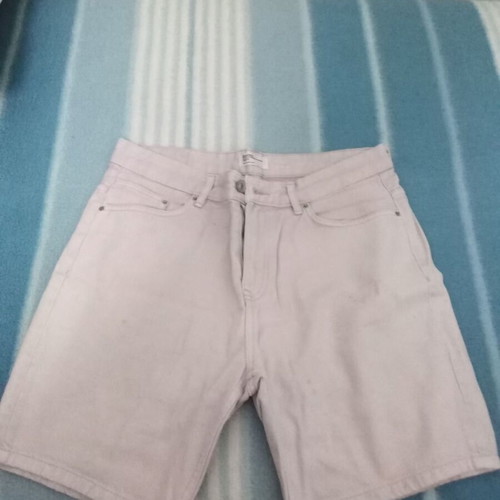 Bershka men's bermuda shorts, pink, size EUR42